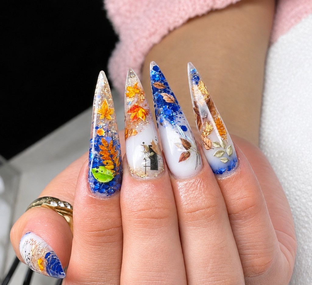 Gel color and structured overlay work at Neo Nails Brickell